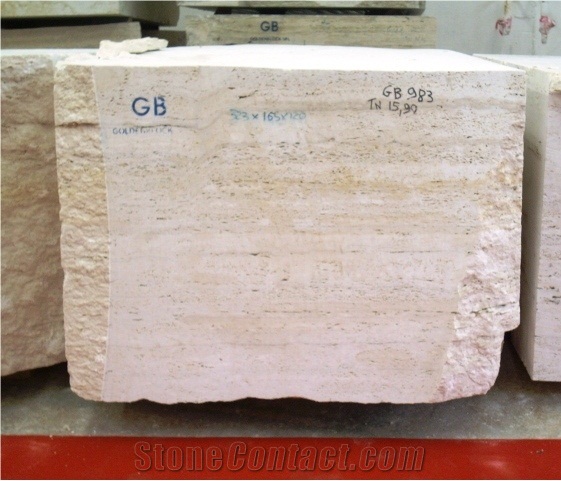 Travertino Flaminio Block, Italy White Travertine Blocks
