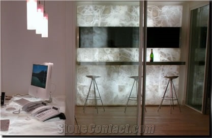 Matamala White Alabaster Tiles