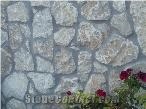 Rockface Rodos Stone, Beige Quartzite Building, Walling