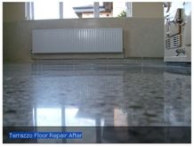 Terrazzo Floor Repair After