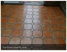Travertine Cleaning, Stain Remove