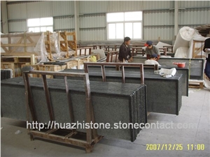 Pre-fab Countertop, Black Granite Countertop