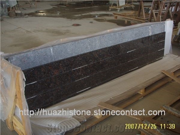 Pre-fab Countertop, Black Granite Countertop