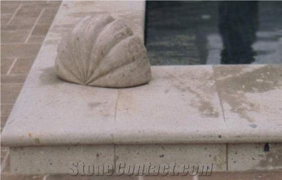 Lavander Cantera Stone Pool Coping, Beige Cantera Pool Coping