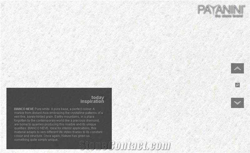 Bianco Neve Marble Floor Tiles, Italy White Marble