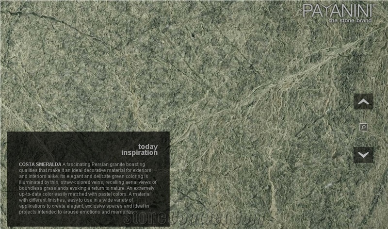 Costa Smeralda Iran Green Granite Tiles and Slabs