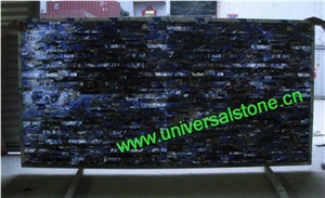Backlit Blue Precious Onyx Light Box