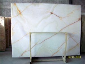Translucent White Onyx Tabletops