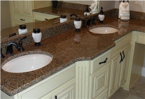 Najran Brown Granite Vanity Top Najran Brown Granite Vanity Top