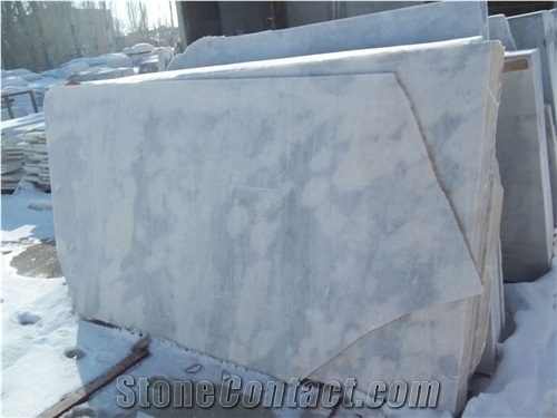Afyon Gray Marble Blocks, Afyon Sky Marble Block