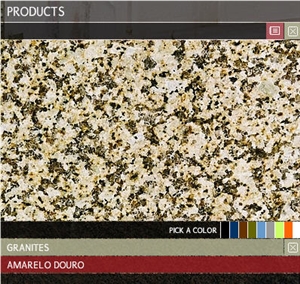 Amarelo Douro, Portugal Yellow Granite Slabs & Tiles