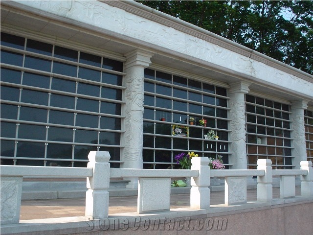 China Granite Columbarium, G614 Grey Granite