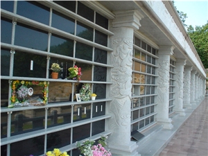 China Granite Columbarium, G614 Grey Granite