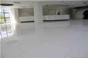 Crystal White Floor Tiles