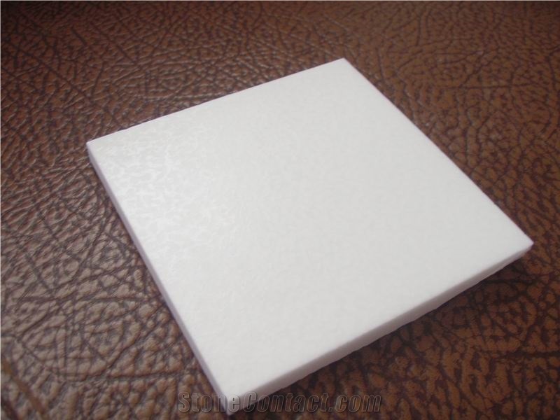 Sandblasted Crystallized Glass Tile
