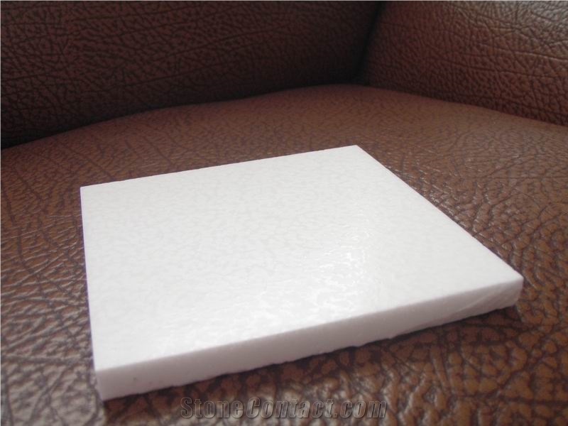 Sandblasted Crystallized Glass Tile