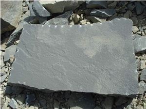 Landscaping Stones, Hand Made Solution, Mashriq Grey Sandstone Cobble, Pavers