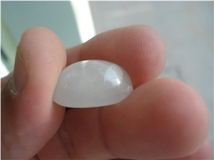 Milky White Agate
