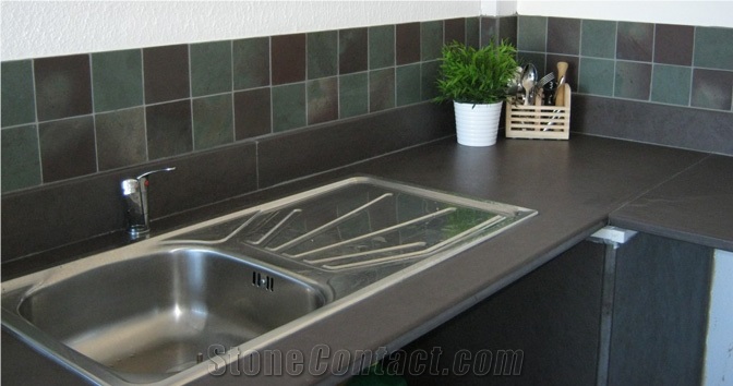 Wine Slate Countertops, Lilac Slate Countertops
