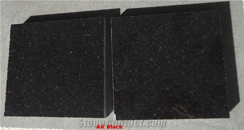 Ak Black Granite Blocks, Owl Black Granite