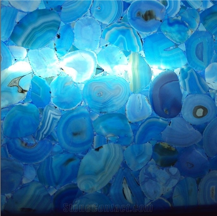 Semi Precious Stone Agate Slab