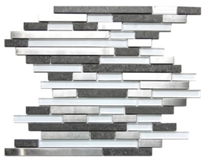 Backsplash Metal Mosaic Tile