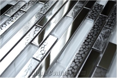 Backsplash Metal Mosaic Tile