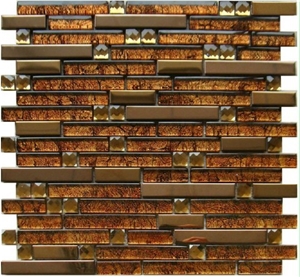 Backsplash Metal Mosaic Tile