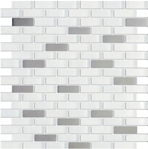 Backsplash Metal Mosaic Tile