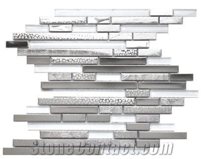 Backsplash Metal Mosaic Tile
