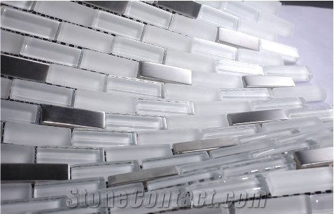 Backsplash Metal Mosaic Tile