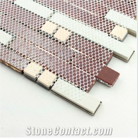 Backsplash Metal Mosaic Tile