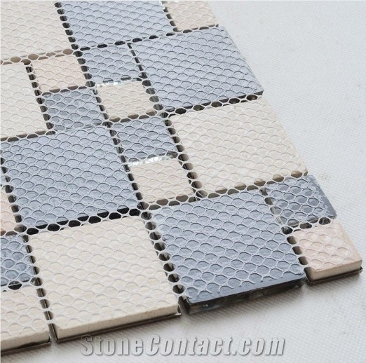 Backsplash Metal Mosaic Tile
