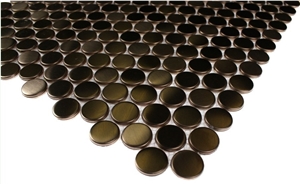 Mosaic, Backsplash Metal Mosaic Tile Mosaic, Backsplash Metal Mosaic Tile