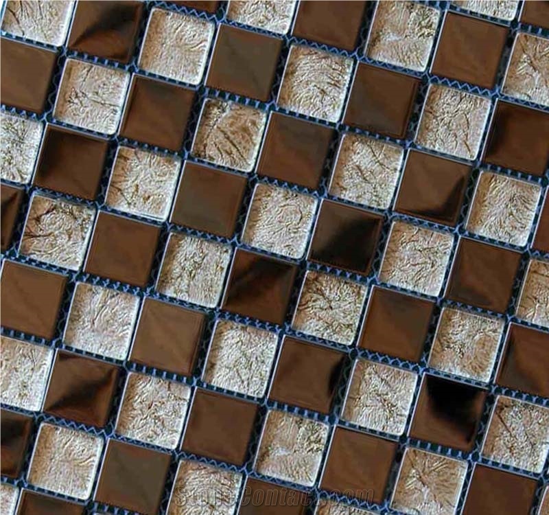 Mosaic, Backsplash Metal Mosaic Tile