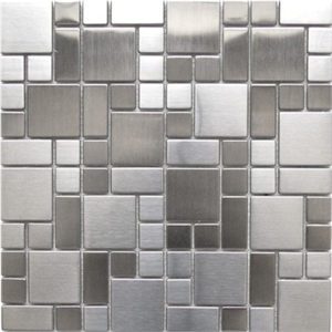 Mosaic, Backsplash Metal Mosaic Tile Mosaic, Backsplash Metal Mosaic Tile