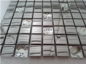 Mosaic, Backsplash Metal Mosaic Tile