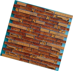 Mosaic, Backsplash Metal Mosaic Tile