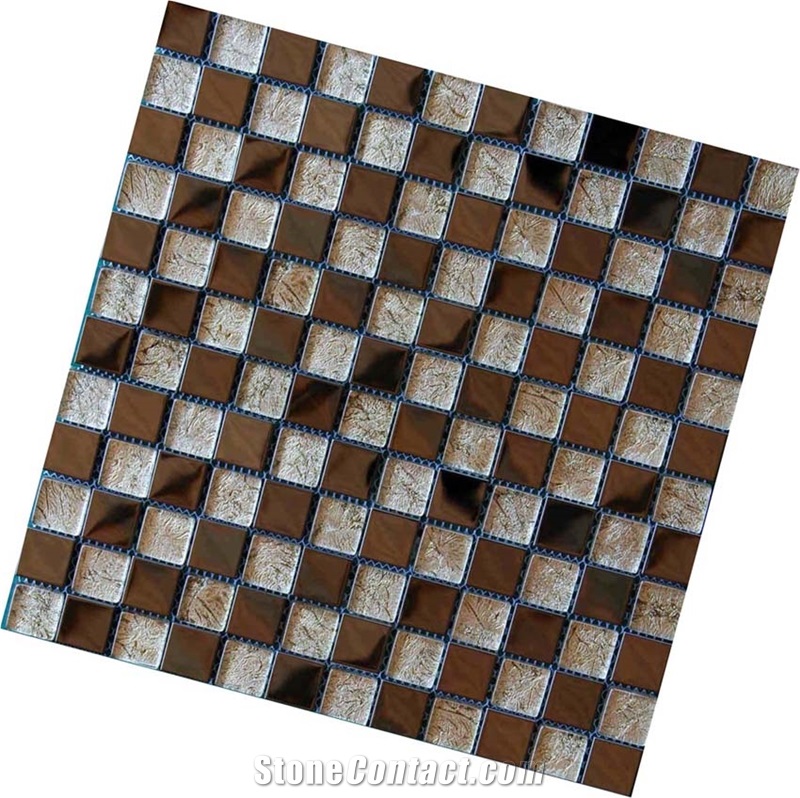 Mosaic, Backsplash Metal Mosaic Tile