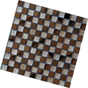 Mosaic, Backsplash Metal Mosaic Tile