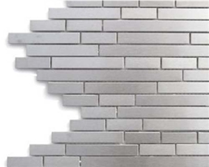 Mosaic, Backsplash Metal Mosaic Tile