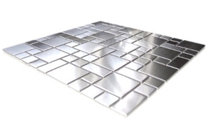 Mosaic, Backsplash Metal Mosaic Tile