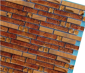 Mosaic, Backsplash Metal Mosaic Tile