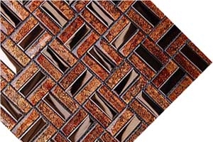 Mosaic, Backsplash Metal Mosaic Tile