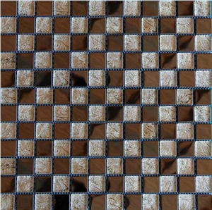 Mosaic, Backsplash Metal Mosaic Tile