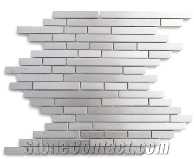 Mosaic, Backsplash Metal Mosaic Tile