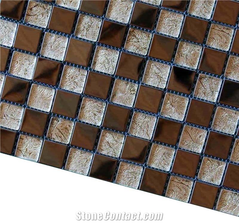 Mosaic, Backsplash Metal Mosaic Tile