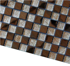 Mosaic, Backsplash Metal Mosaic Tile