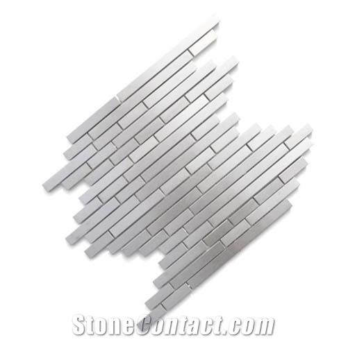 Mosaic, Backsplash Metal Mosaic Tile