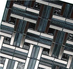 Mosaic, Stainless Steel Mosaic Tile, Metal Mosic T